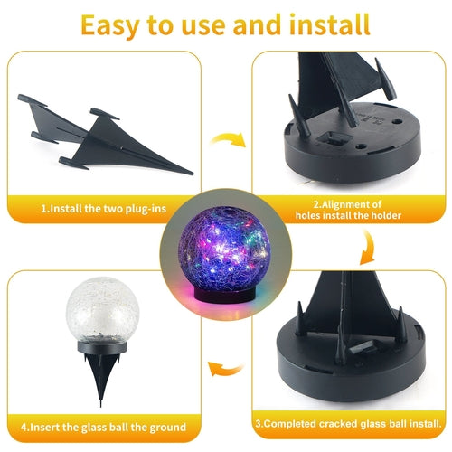 Boules décoratives lumineuses